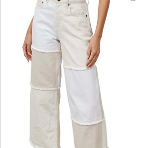 Rails Getty Patchwork Crop Jeans